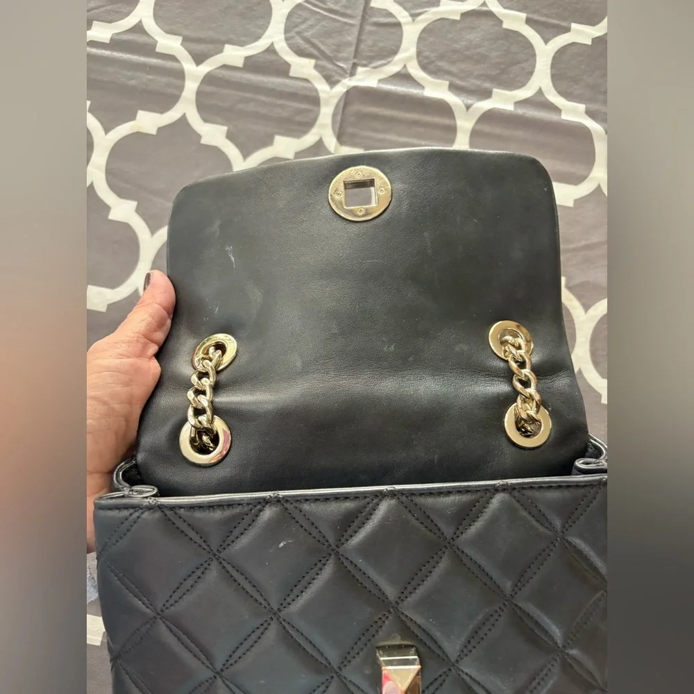 Kate Spade Natalia Quilted Leather Crossbody Shoulder Bag Purse